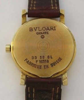 Наручные часы BVLGARI Classic BB 30 GL, Артикул 1011