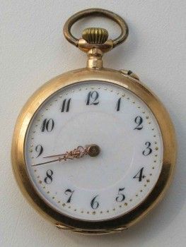 Часы старинные карманные золотые, Артикул 704