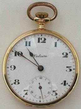 Часы антикварные Victoire  CHRONOMETRE  спираль Бреге, Артикул 717