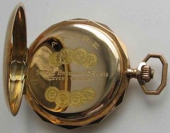 Часы антикварные Швейцария  спираль Бреге, Артикул 745