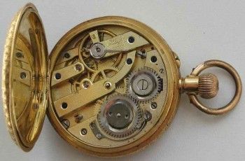 Часы карманные  Швейцария  золотые, Артикул 750