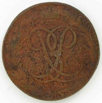 Монета 5 копеек 1761 года, Артикул 197