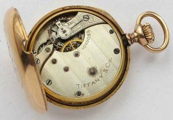 Карманные дамские золотые часы Тиффани TIFFANY & Co, Артикул 837