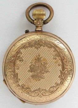 Карманные золотые часы старинные, Артикул 831