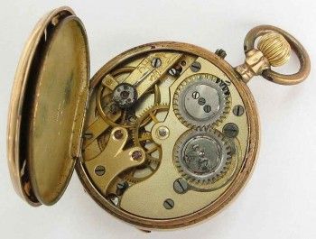 Карманные золотые часы старинные, Артикул 831