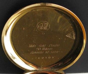 Карманные часы  Glashutte SA Tutimа, Артикул 882