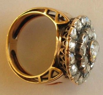 Старинное кольцо середины 19 века, Артикул 274