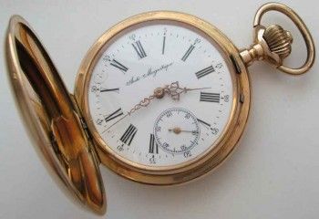 Карманные золотые часы старинные, Артикул 960
