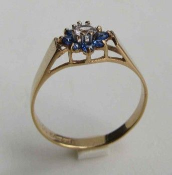 Винтажное кольцо золото золото 1,9 грамма, Артикул 269