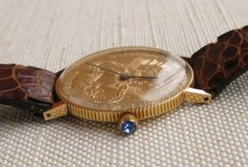 Наручные часы-монета ESKA S. Kocher  Швейцария, Артикул 1247