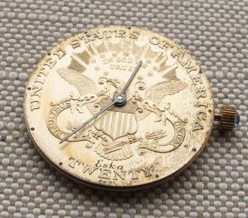 Наручные часы-монета ESKA S. Kocher  Швейцария, Артикул 1247