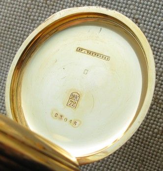Карманные золотые часы Братья Четуновы, Артикул 1349