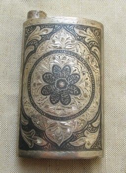 Фляжка для спиртного Кубачи, Артикул 1376