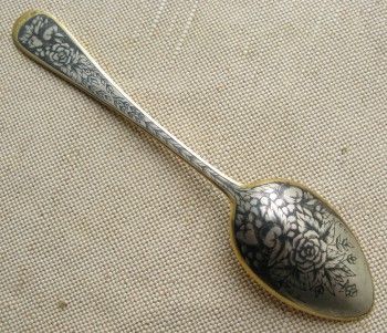 Десертная ложка Великий Устюг, Артикул 1446