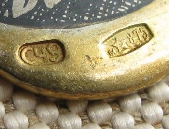 Десертная ложка Великий Устюг, Артикул 1446