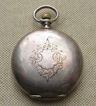 Карманные часы, LONGINES, ЛОНЖИН, серебро 84 проба, Швейцария. 98 грамма, 52мм. 1903г. Выписка из архива Лонжин., Артикул 1512