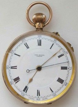 Часы золотые  старинные хронограф  JOHN RASSEL  LONDON, Артикул 6502