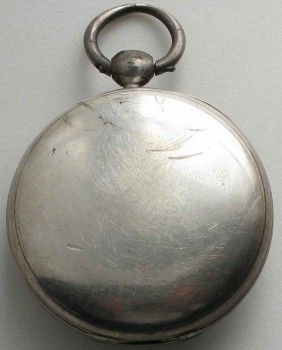 Часы карманные старинные серебряные, Артикул 6514