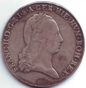 Талер 1797 года Австрийские Нидерланды, Артикул 8115