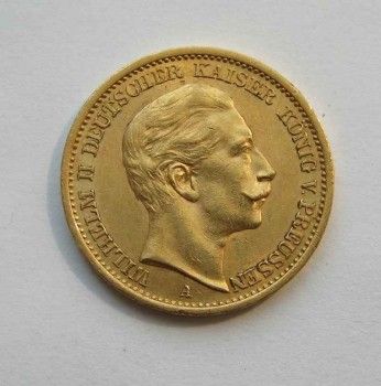 Монета 20 марок  1907 год, Артикул 8130