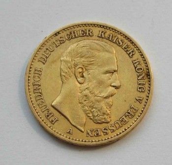 Монета 20 марок 1888 год, Артикул 8133