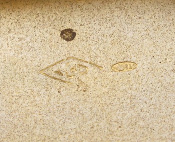 Портсигар, серебро 875 проба, Агитация, 153.7 грамма, 108х81мм. 1921-27гг., Свердловское ювелирное товарищество., Артикул 1495