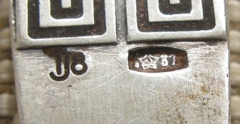 Совок для сахара, серебро 875 проба, СССР, ТАЛЛИН, 24.4грамма , 1978г., 140мм., Артикул 1532