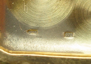 Портсигар, Эмаль, серебро 875 проба, позолота, Кубачи, 209 грамм, 105х73мм., Артикул 1562