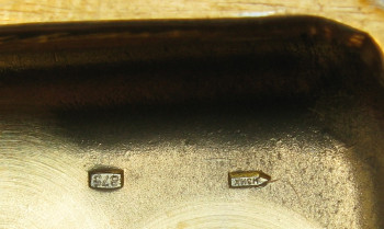 Портсигар, Эмаль, серебро 875 проба, позолота, Кубачи, 209 грамм, 105х73мм., Артикул 1562