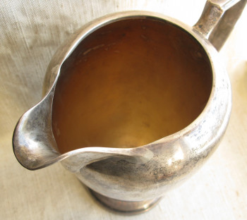 Кувшин, серебро 925 проба, 892 грамма, 250мм высота, 2 литра., Артикул 1567