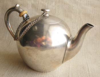 Чайник, Сазиков, 1882г., Россия, Москва,  84 проба, 302грамма, Артикул 1576