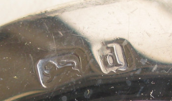 Чайник, серебро 925 проба, Англия, Бирмингем, 1903г., 360 грамм, высота 125мм, ширина 240мм., Артикул 1578