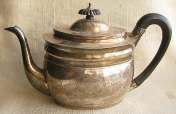 Чайник, серебро 925 проба, Англия, Лондон, 1800г., GEORGE BURROWS, Артикул 1580