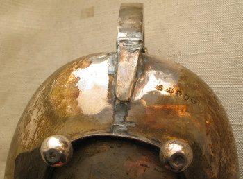 Чайник, серебро 925 проба, Англия, Ньюкастл, 1800-30е гг.   , John Robertson& John Walton , 526 грамм,, Артикул 1581