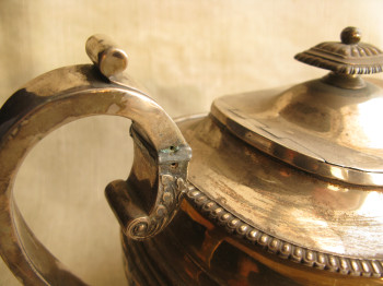 Чайник, серебро 925 проба, Англия, Ньюкастл, 1800-30е гг.   , John Robertson& John Walton , 526 грамм,, Артикул 1581