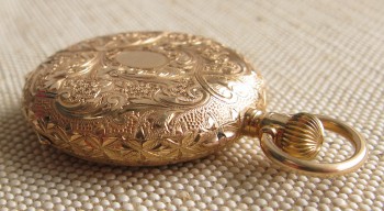 HY. MOSER & Ce. Золото 56 проба, 35мм, коробка, не на ходу., Артикул 1657