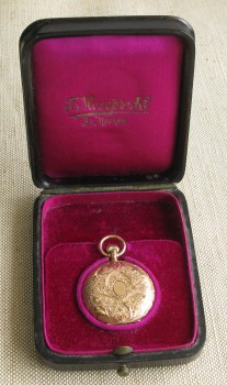 HY. MOSER & Ce. Золото 56 проба, 35мм, коробка, не на ходу., Артикул 1657