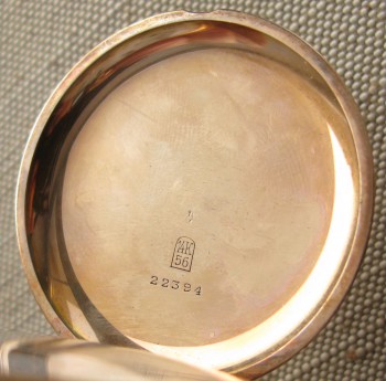 Карманные часы, HENRY MOSER, золото 56 проба, 95.3 грамма, 52мм. Швейцария., Артикул 1672