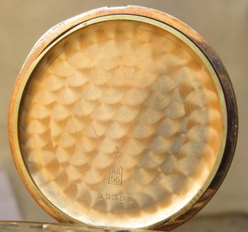 Карманные часы, HENRY MOSER, золото 56 проба, 95.3 грамма, 52мм. Швейцария., Артикул 1672