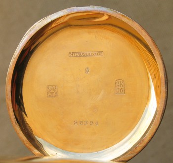 Карманные часы, HENRY MOSER, золото 56 проба, 95.3 грамма, 52мм. Швейцария., Артикул 1672