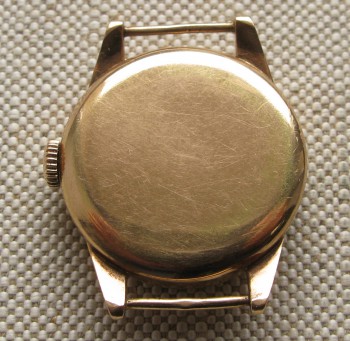 LONGINES. золото 583 проба, 30.5мм, 28,2 грамма. 1935гг. Швейцария. , Корпус Артель Ленточмех Ленинград, Артикул 1678