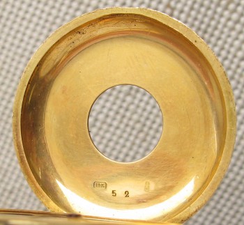 Карманные часы, золото 750 проба, эмаль, E. KOEHN, Швейцария, 29мм, 31.5грамма. Едвард Кён директор в Патек Филипп в конце 19 века. на ходу, стекла нет установка по запросу., Артикул 1679