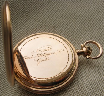 Карманные часы, PATEK PHILIPPE, для Виктора Габю, Москва,  золото 56 проба, 138.5 грамма. 54мм., Артикул 1680
