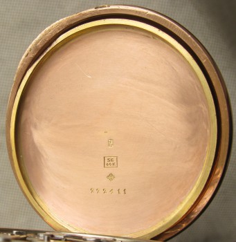 Карманные часы, PATEK PHILIPPE, для Виктора Габю, Москва,  золото 56 проба, 138.5 грамма. 54мм., Артикул 1680