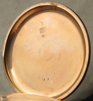 Карманные часы, PATEK PHILIPPE, для Виктора Габю, Москва,  золото 56 проба, 138.5 грамма. 54мм., Артикул 1680