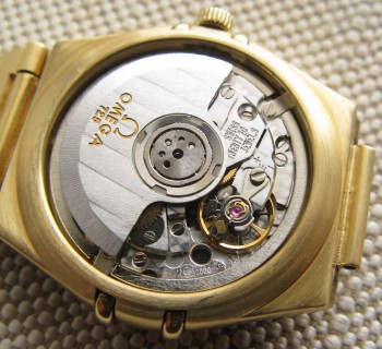OMEGA CONSTELLATION, золото 750 проба, 79.4грамма общий вес, 28мм диаметр, женские., Артикул 1681