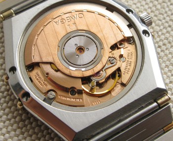 OMEGA CONSTELLATION CHRONOMETER, MANHATTAN, золото, сталь, Швейцария, автоподзавод , 1984г.35мм., Артикул 1684