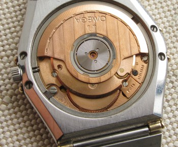 OMEGA CONSTELLATION CHRONOMETER, MANHATTAN, золото, сталь, Швейцария, автоподзавод , 1984г.35мм., Артикул 1684