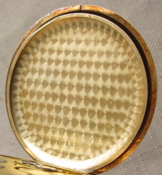 Карманные часы, золото 585 проба, Junghans, 51мм, 73.6 грамма., Артикул 1686