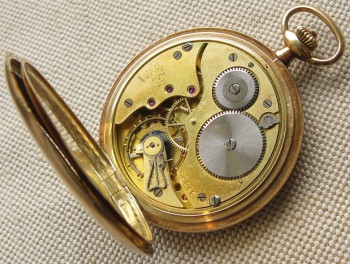 Карманные часы, золото 585 проба, Junghans, 51мм, 73.6 грамма., Артикул 1686